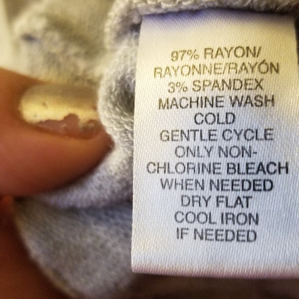 ^Lou & Grey Dropwaist gray tshirt dress small - Picture 3 of 7